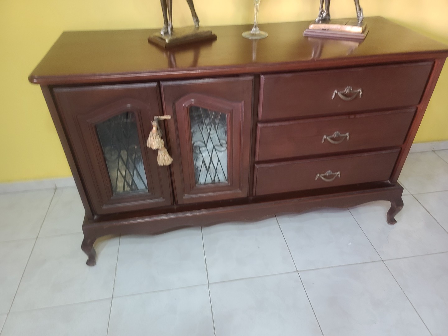 decoración y accesorios - Credenza madera centenaria  0