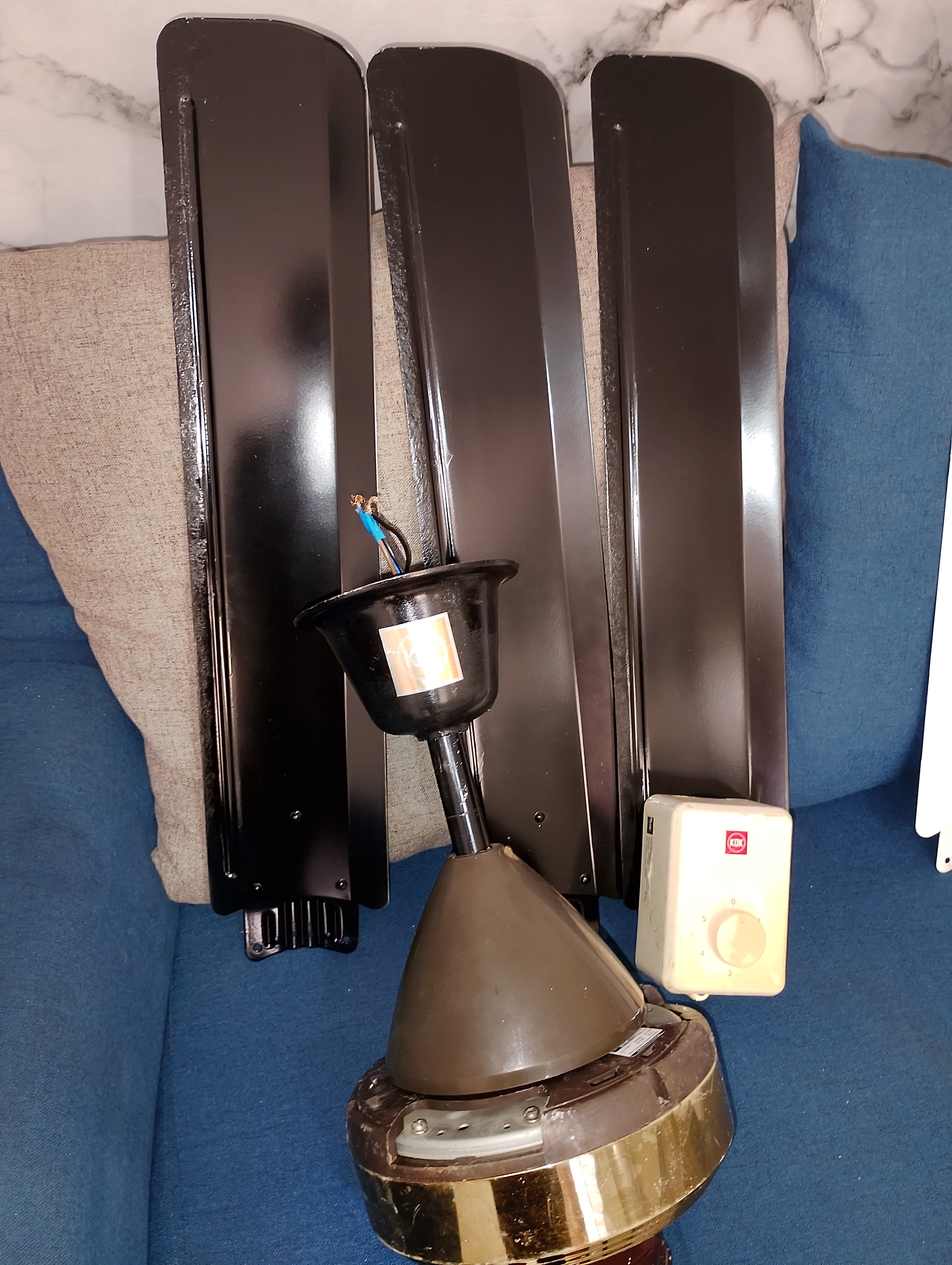 electrodomesticos - vendo 3 abanicos de techo kdk,lo que están en las fotos  3