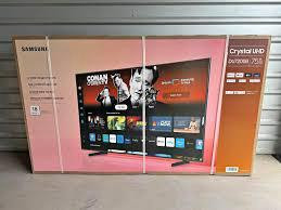 tv - SMART TV SAMSUNG CRYSTAL DE 75 PULGADAS DU7200 NUEVA 4K #OFERTAS  0
