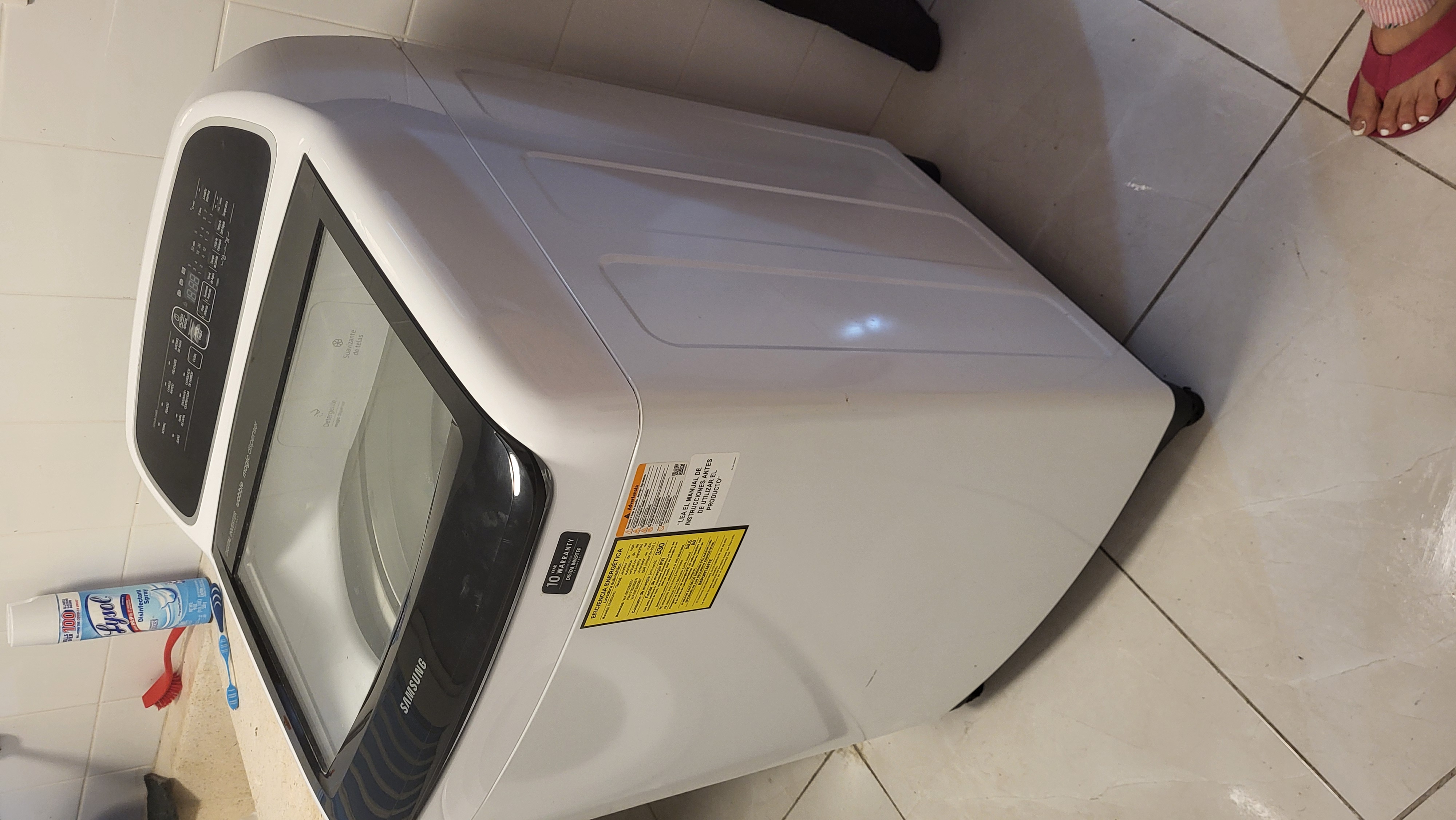 electrodomesticos - lavadora y secadora sale totalmente seca de la secadora lista para doblar  2