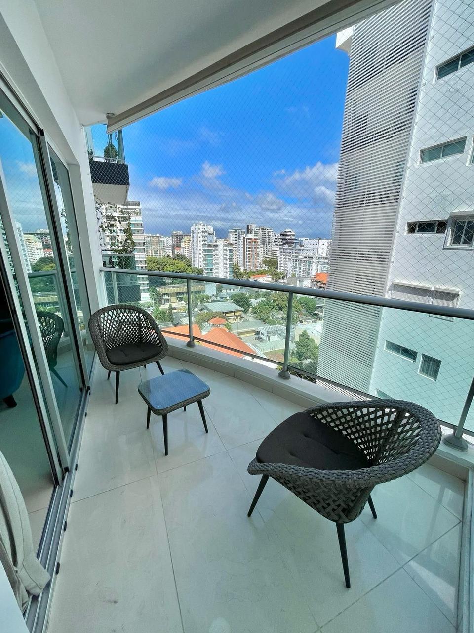 apartamentos - Apartamento en Alquiler Amueblado - Piantini 9