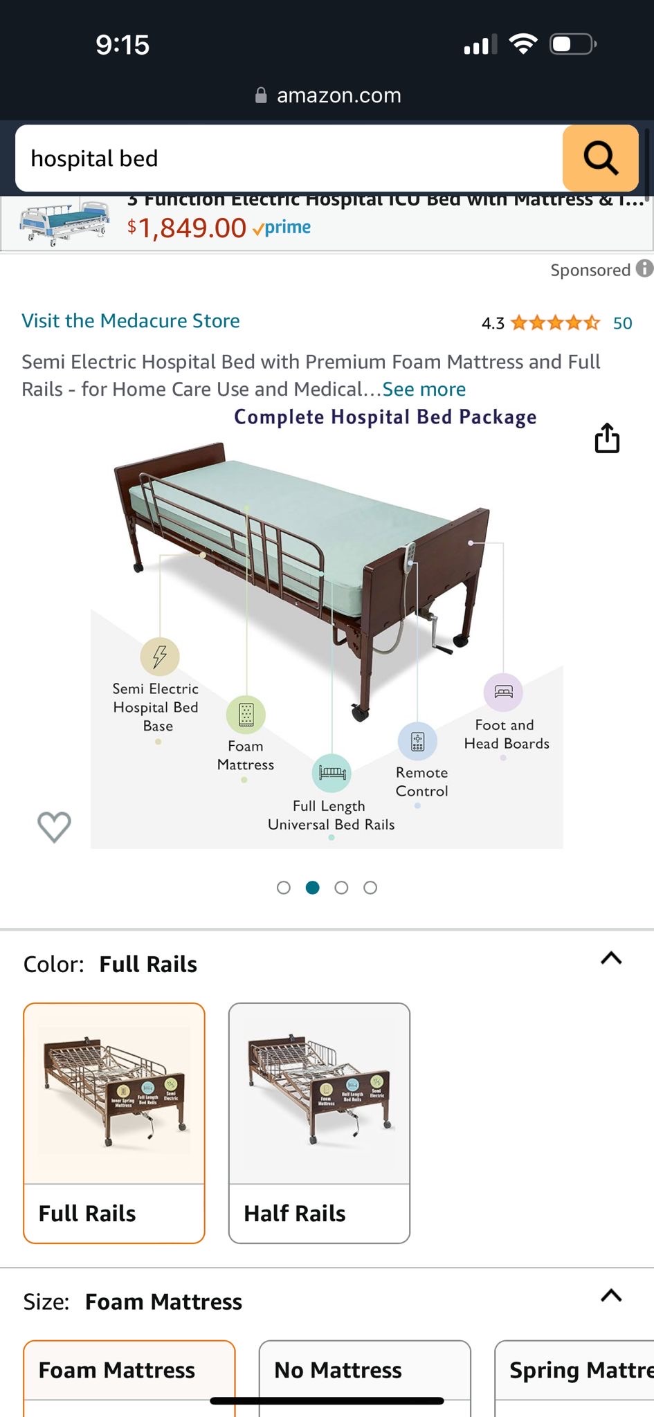 muebles y colchones - Vendo Cama de posiciones eléctrica  3