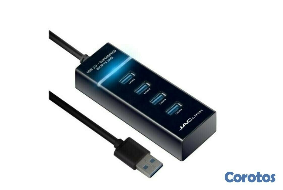 accesorios para electronica - Hub USB 2.0 de 4 Puertos 1
