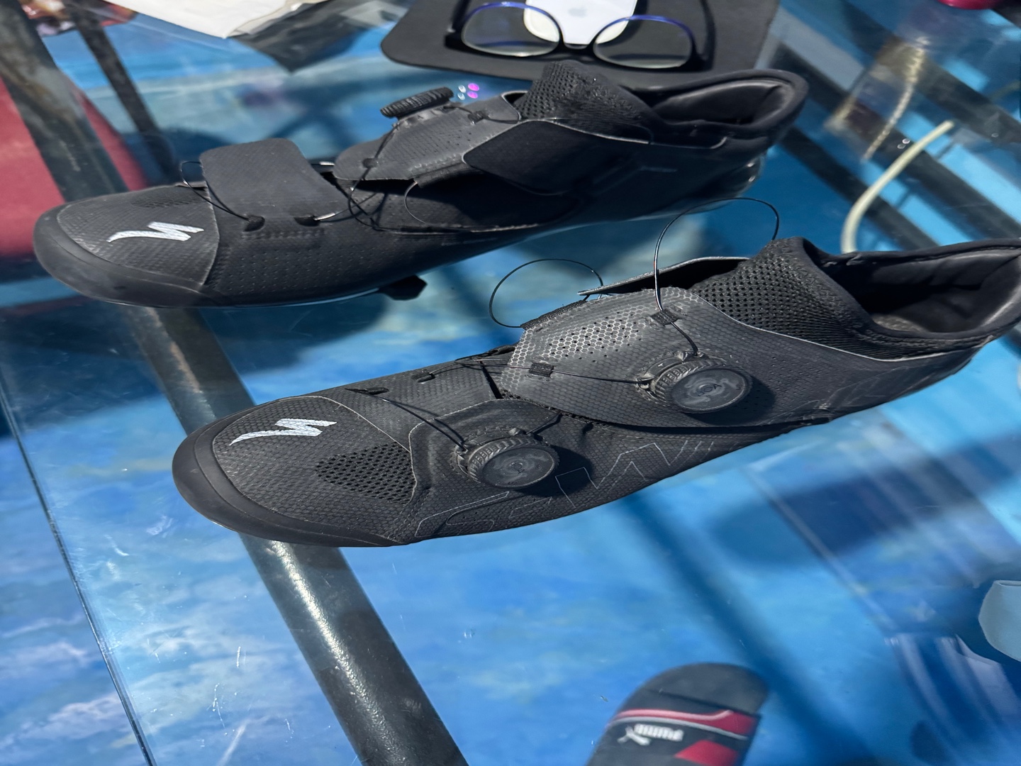 bicicletas y accesorios - SE VENDE ZAPATILLAS S WORK ARE NEGRA SIZE 11/1/2 3