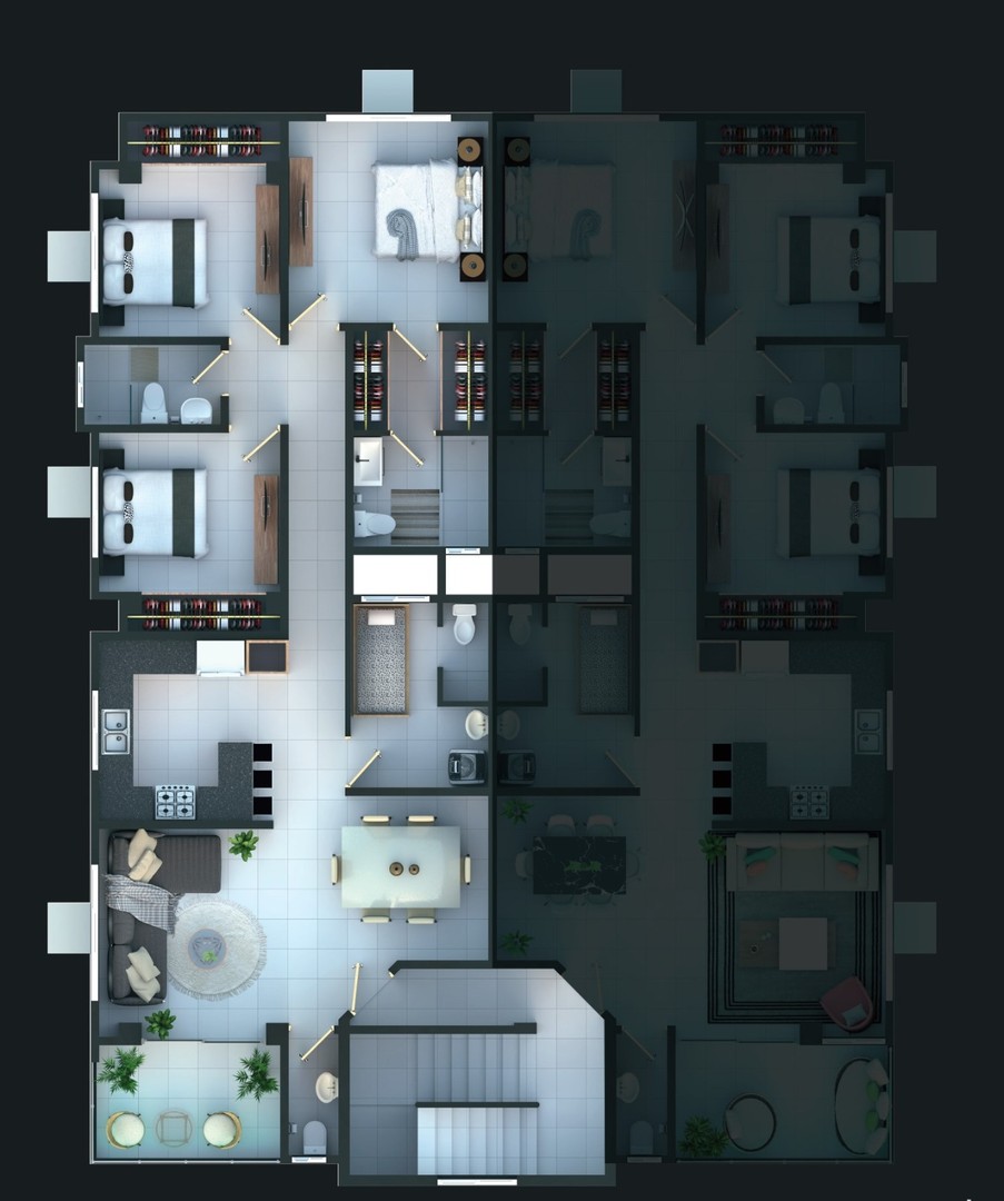 apartamentos - Proyecto de apartamentos en venta en Jardines del sur  4