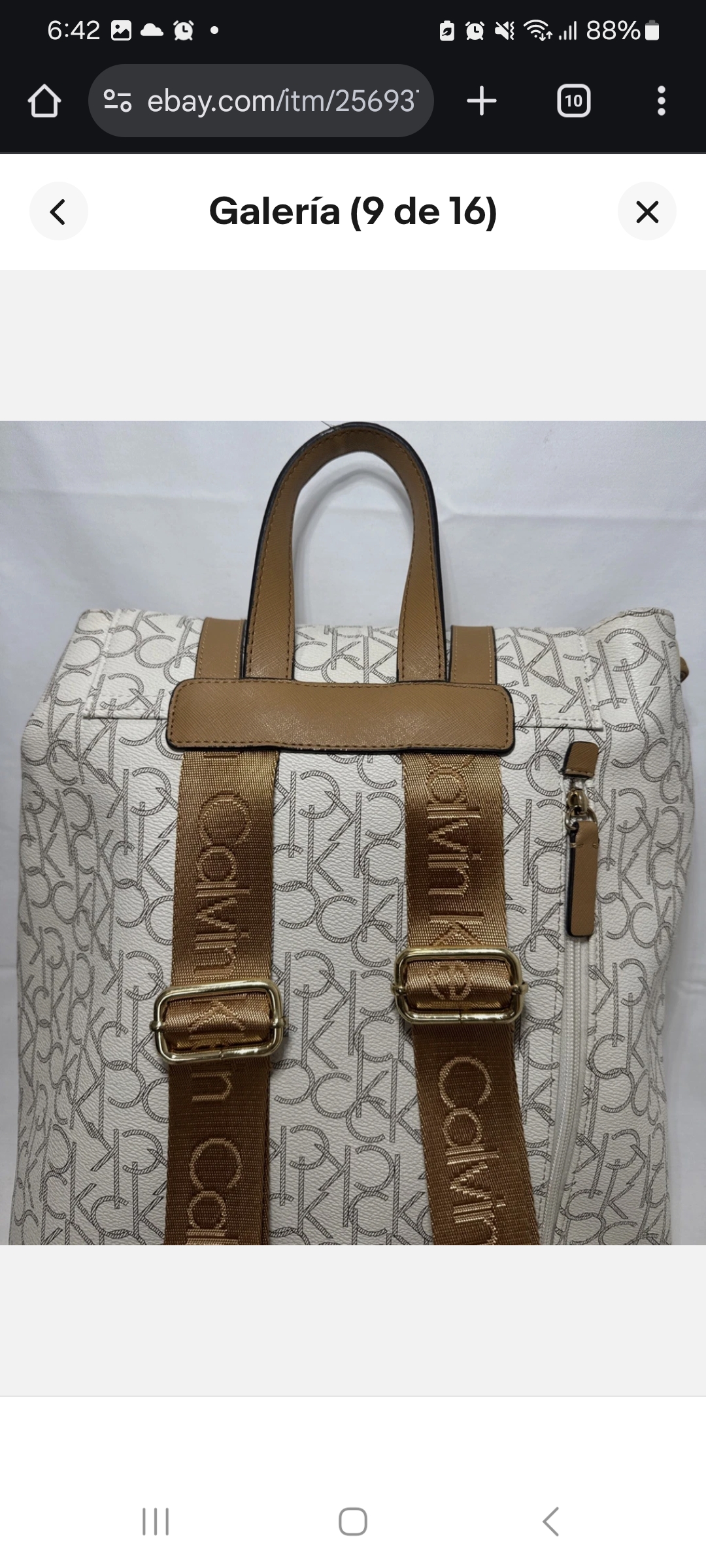 carteras y maletas - Mochila Calvin Klein Hudson Cargo Signature 4