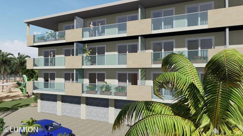 apartamentos - Proyecto en venta La Romana #24-1487 un dormitorio, parqueadero, seguridad.
 2