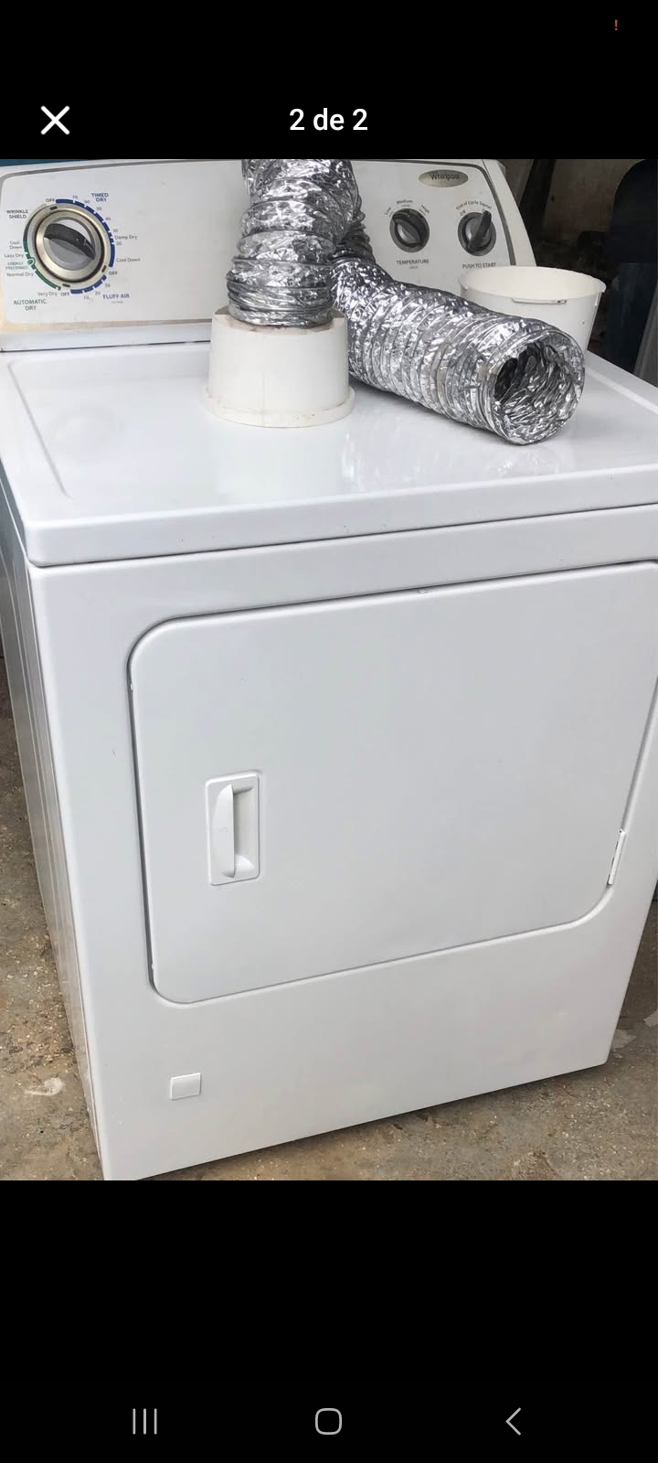 electrodomesticos - Secadora a gas y 110V 