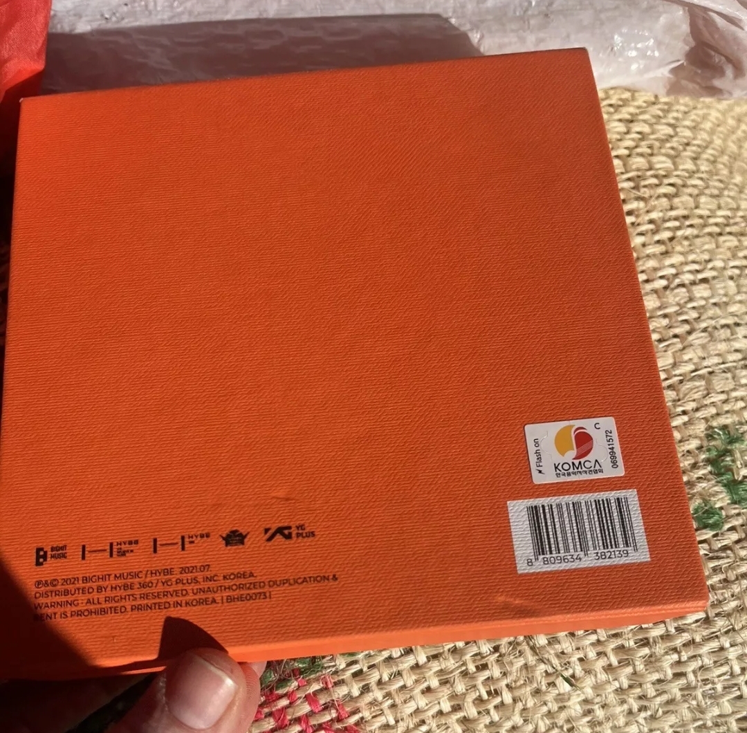 cds y vinilos - BTS BUTTER PEACH (SIN MENSAJE Y SIN PHOTOCARD)  2