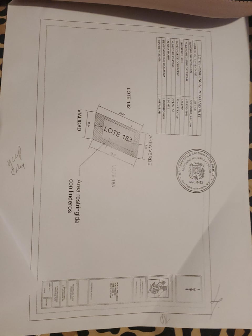 solares y terrenos - SOLAR DE 428 MTS EN PLAYA NUEVA ROMANA US$410.00 0