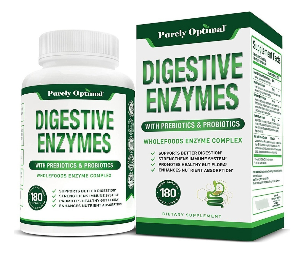 Salud y Equipamiento Médico - Enzimas Digestivas Purely Optim 0