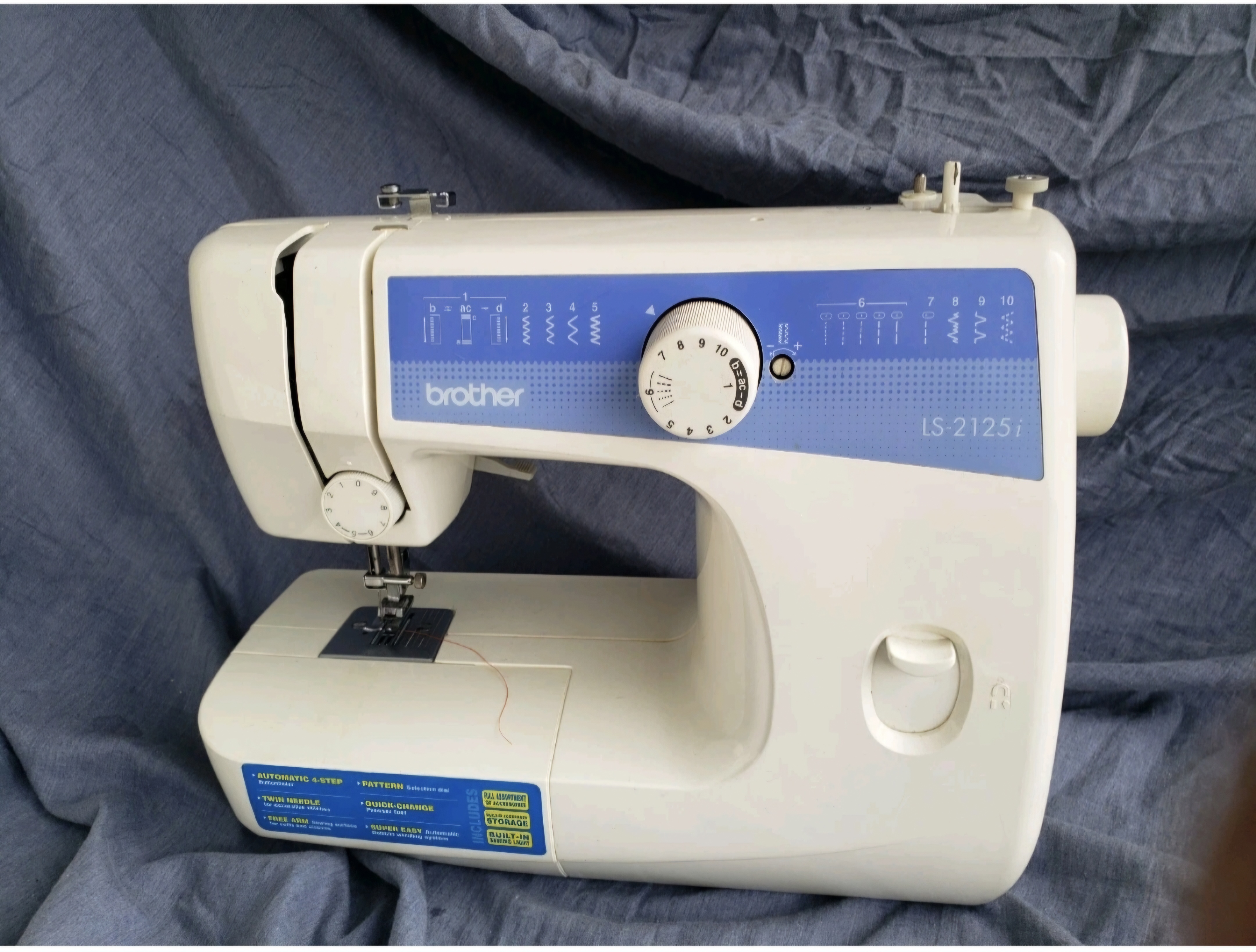 electrodomesticos - Maquina Brother LS-2125i 3