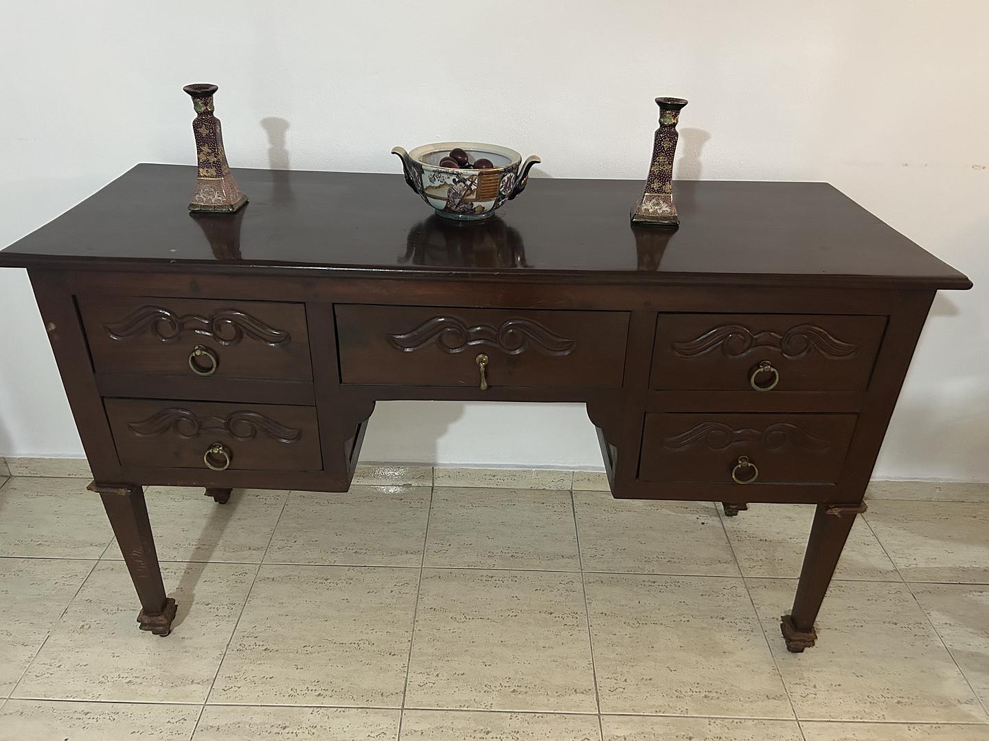 muebles y colchones - POR MOTIVO DE VIAJE - VENDO REPISA DE CAOBA - PRECIO NEGOCIABLE