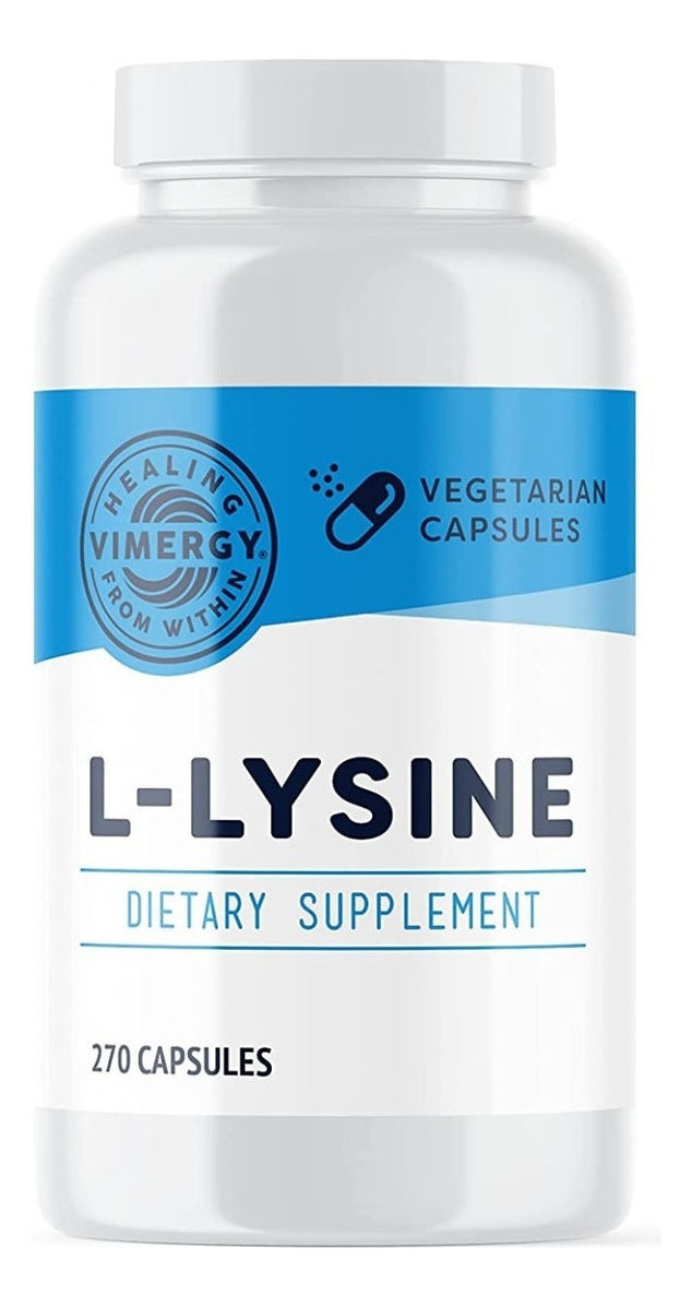 Salud y Equipamiento Médico - L-lisina 270 Capsula - Vimergy - U - Unidad A $1255