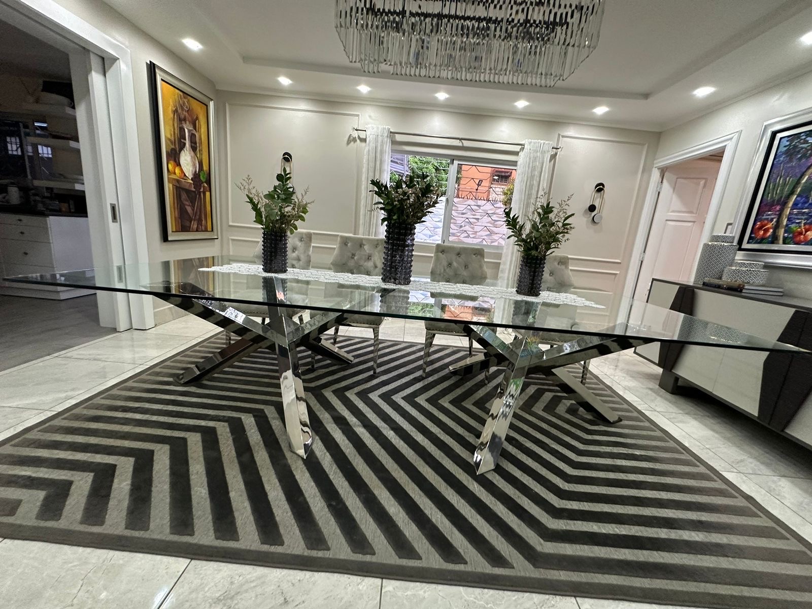 muebles y colchones - Comedor de lujo 8 sillas, sólo por esta semana RD$ 60,000.00 4