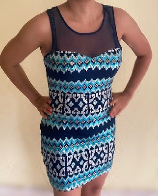 ropa para mujer - Vestido de fiesta, corto sin mangas.