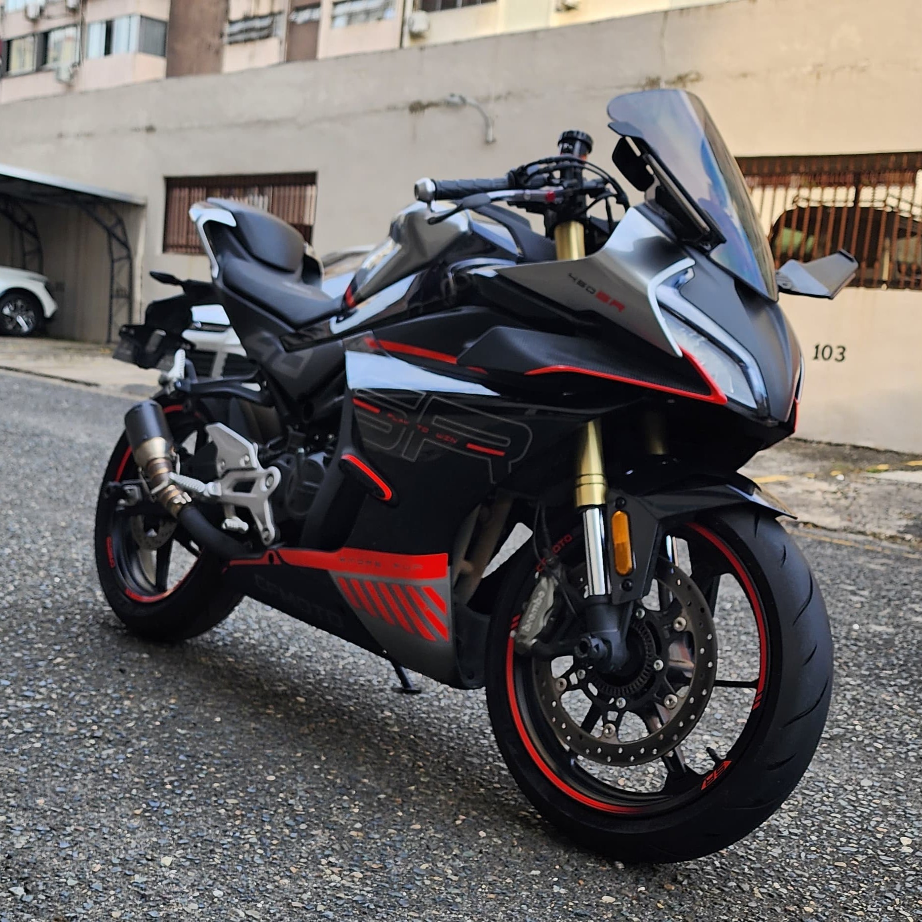 motores y pasolas - CFMOTO 450SR 2023 1350KM 2