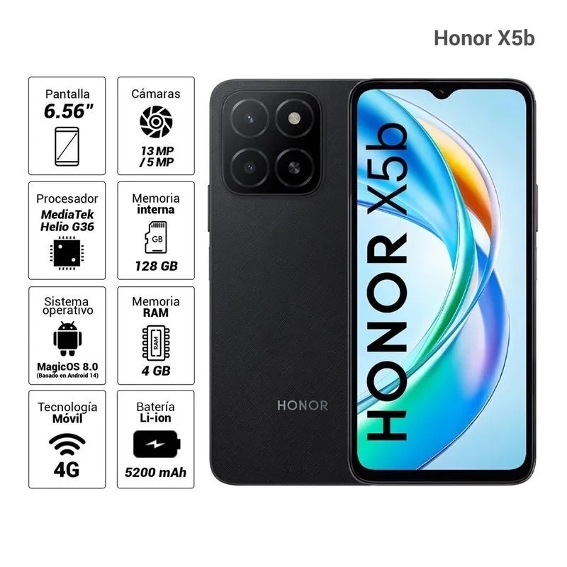 celulares y tabletas - Celular Honor X5b - nuevo