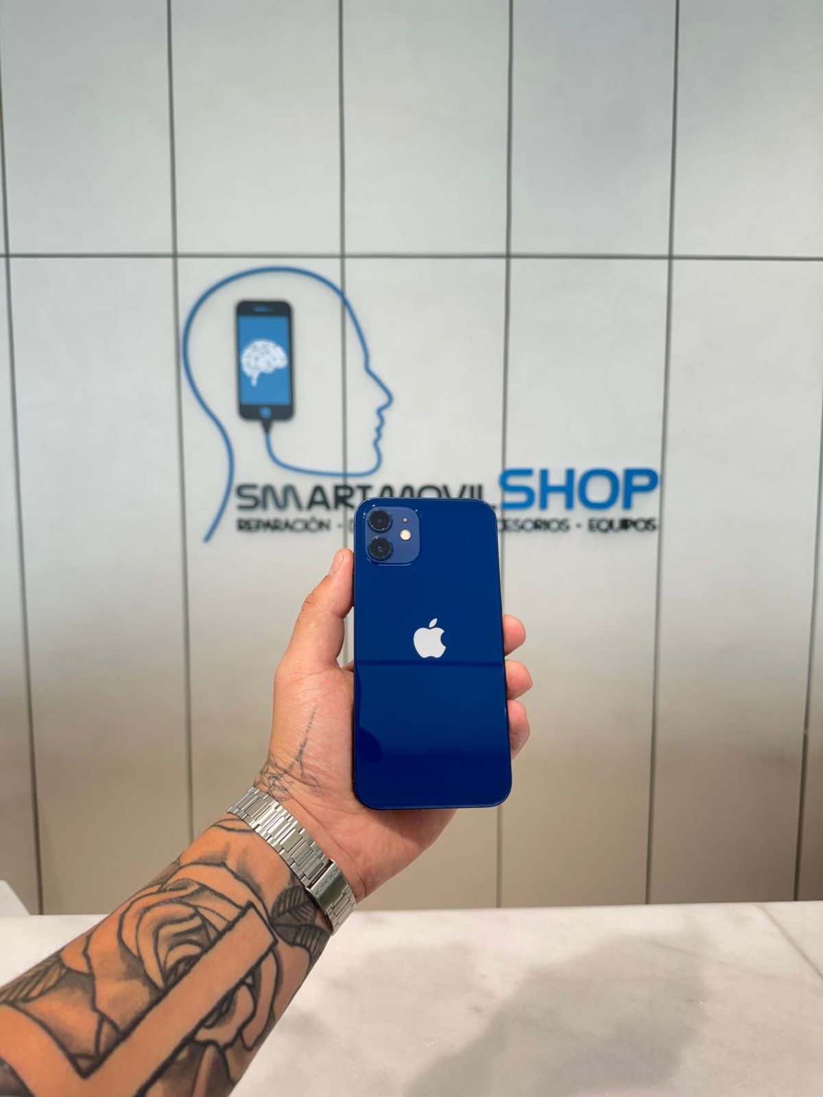 celulares y tabletas - IPHONE 12 NORMAL 128GB AZUL DESBLOQUEADO 0