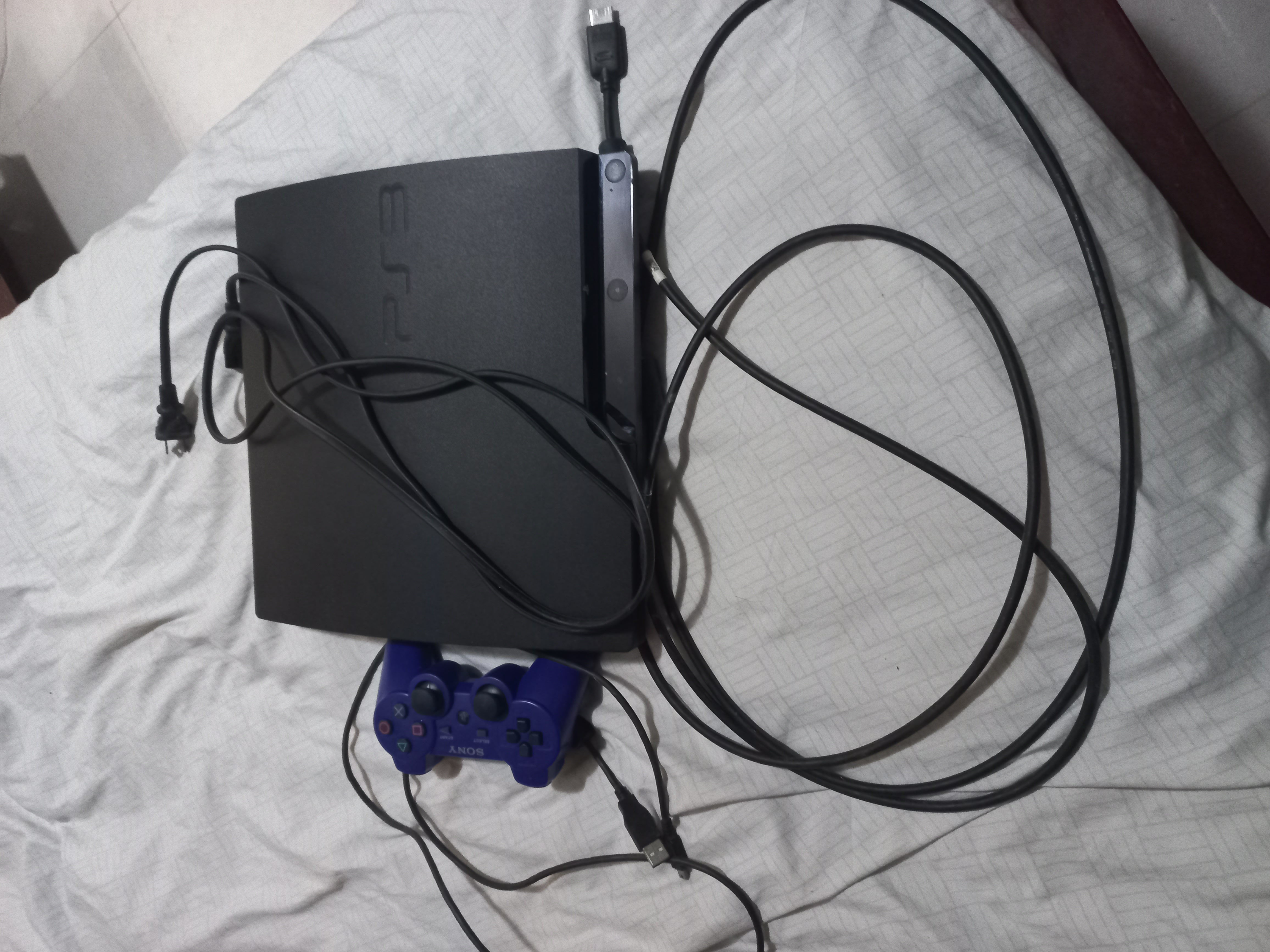 consolas y videojuegos - Vendo PS3 Slim 160gb
