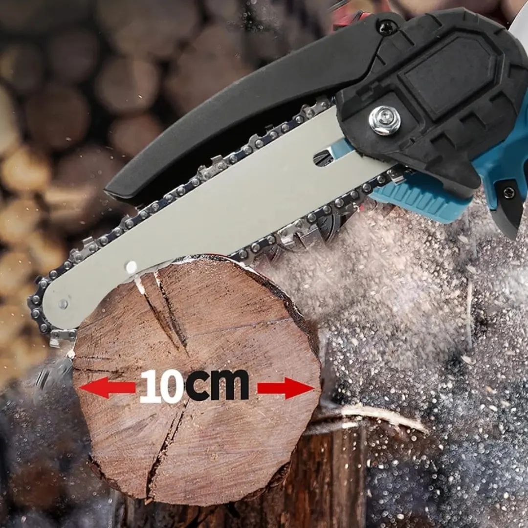 equipos profesionales - Mini motosierra de mano inalámbrica 