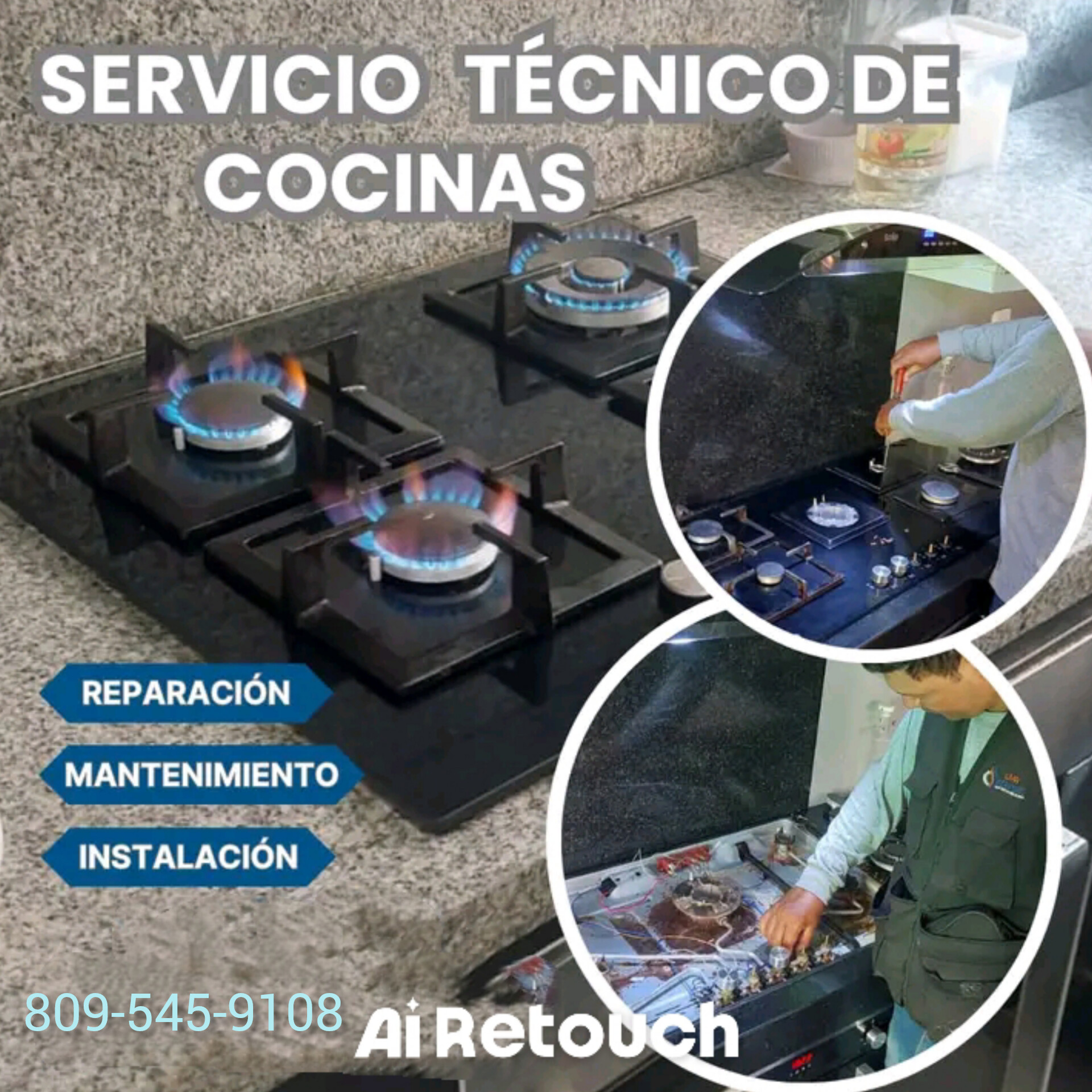 servicios profesionales - Técnico instalador de estufa y línea blanca 0