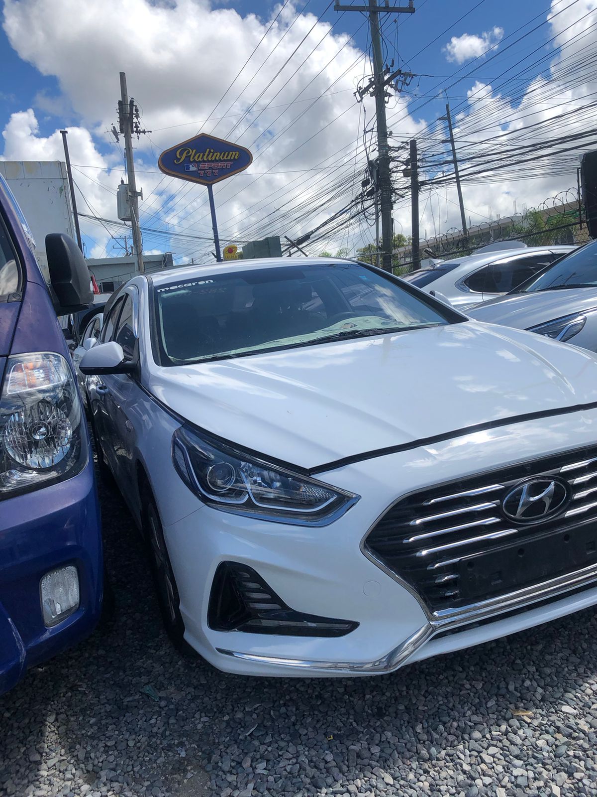 jeepetas y camionetas - HYUNDAI SONATA NEW RISE 2018 BLAN DESDE: RD$735MIL 1