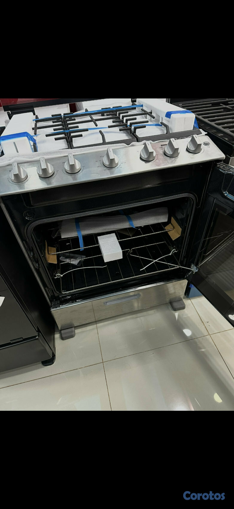 electrodomesticos - Estufa Whirlpool Gris Nueva 3