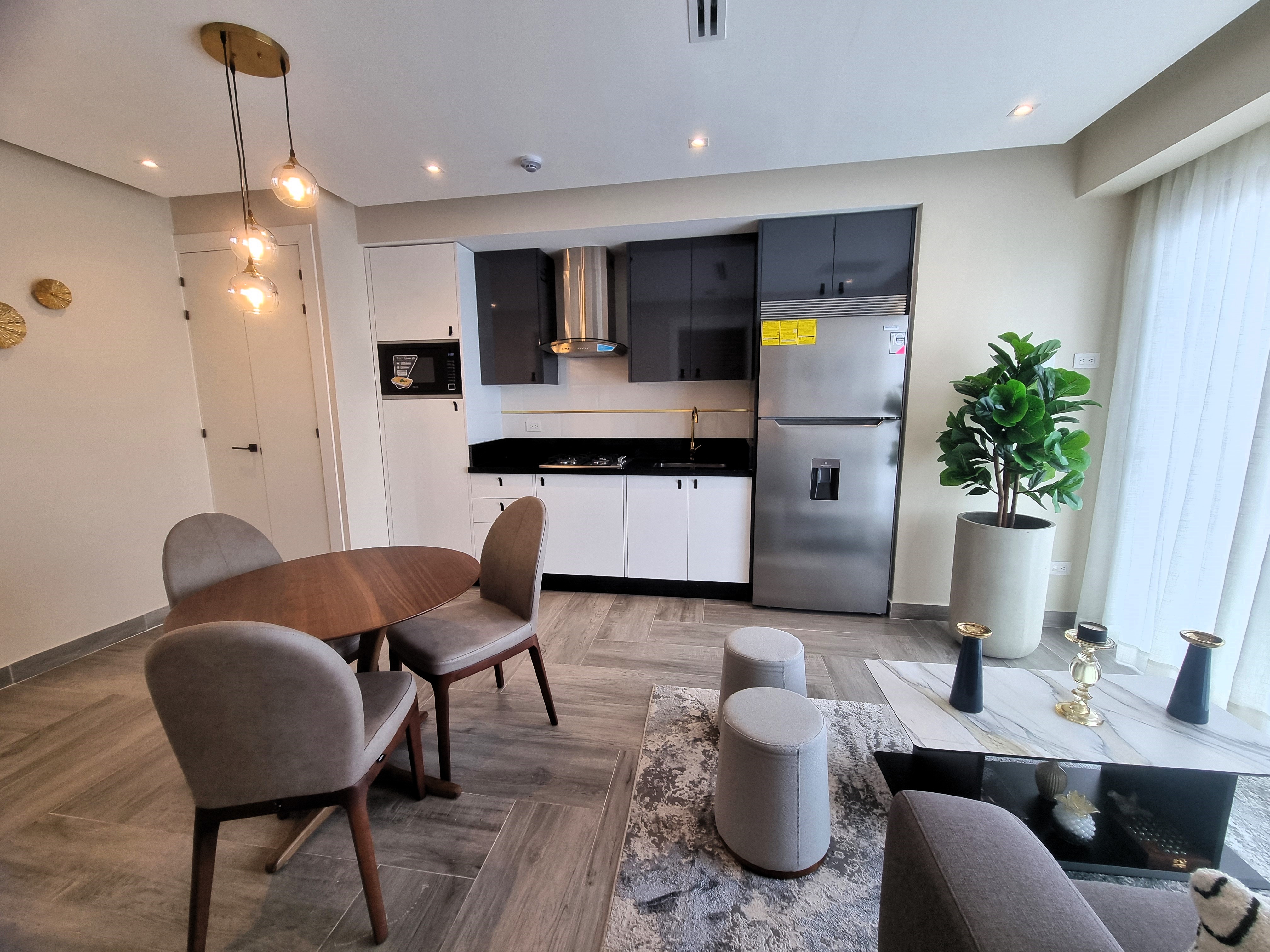 apartamentos - Apartamento en alquiler, Naco, nuevo, amueblado 3