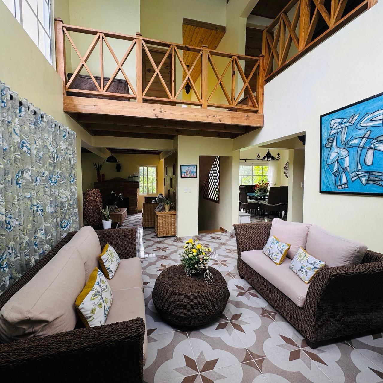 casas vacacionales y villas - VILLA EN VENTA, EN BONAO. 1