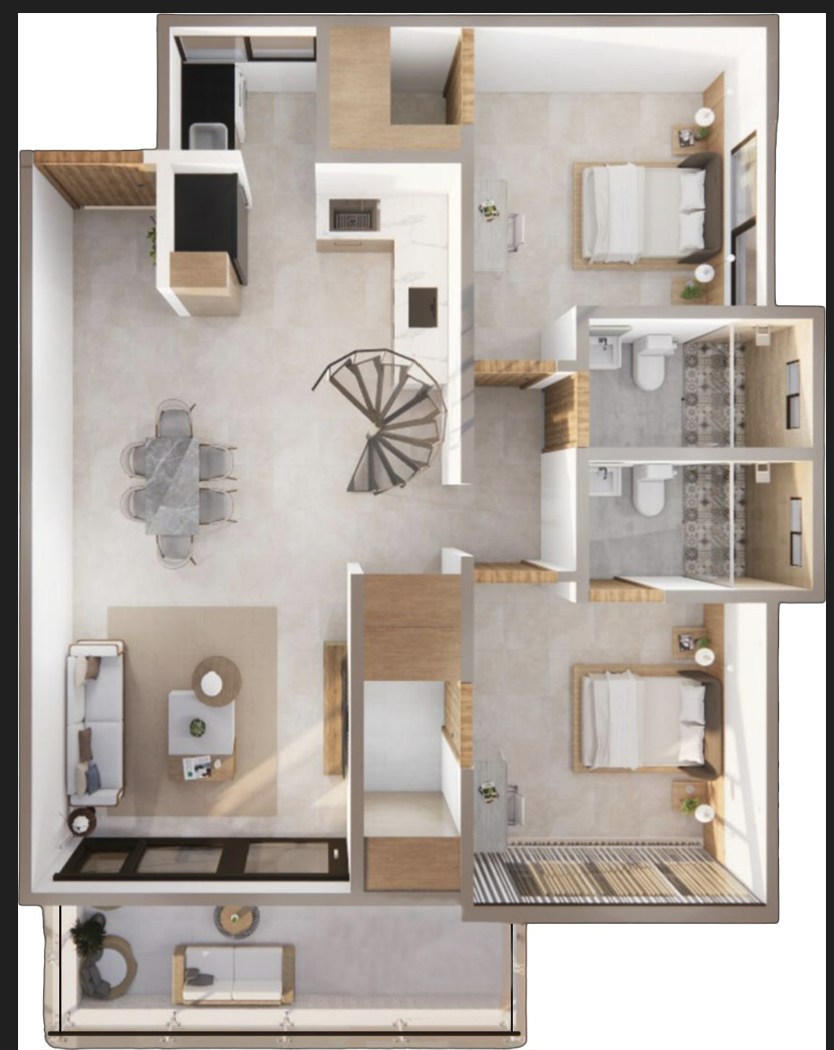 apartamentos - Exclusivo Proyecto de Apartamentos en Venta Punta  9