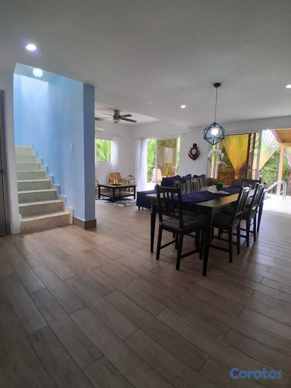 casas vacacionales y villas - VILLA AMUEBLADA EN  METRO COUNTRY CLUB Precio US$  4