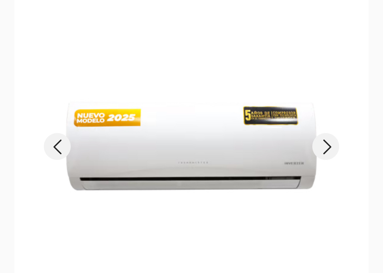 aires acondicionados y abanicos - Aire acondicionado Tecnomaster 12mil BTU nuevo en su caja 0