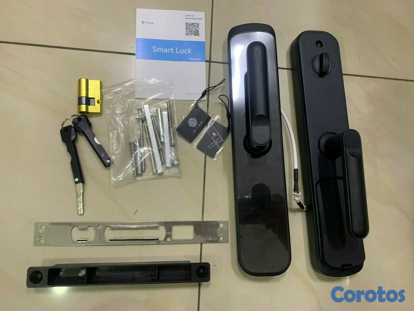 accesorios para electronica - Cerradura inteligente Bluetooth Cerradura de puerta inteligente ATTLOCK 3
