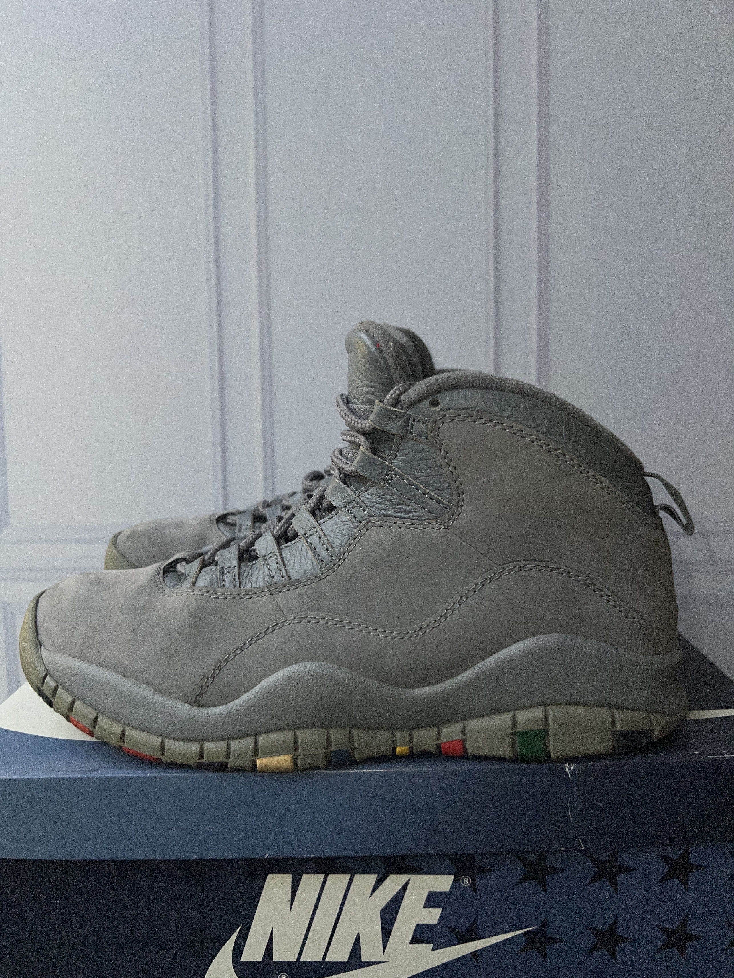 zapatos para hombre - JORDAN 10 COOLGREY SIZE 8  0