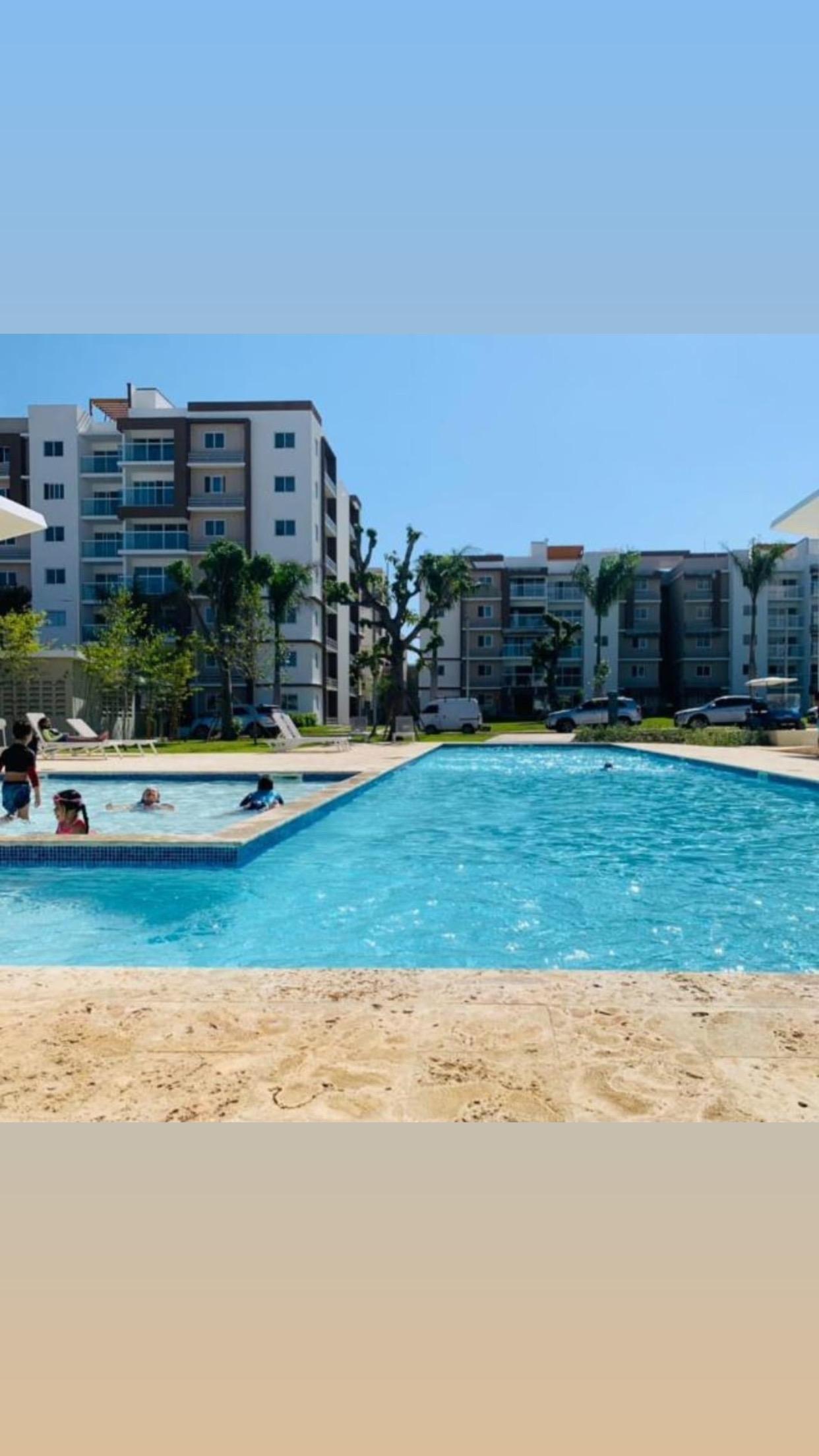 apartamentos - Rento apartamento amueblado con piscina  0