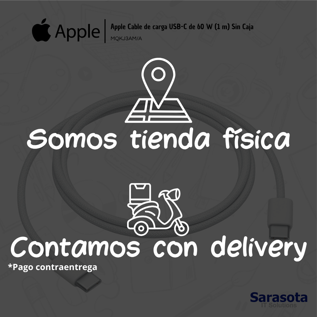 accesorios para electronica - Apple Cable de carga USB-C de 60 W (1 m) Sin Caja 2