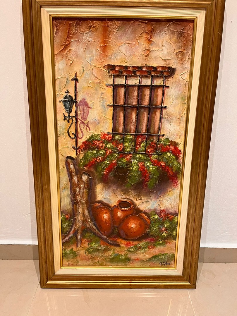 decoración y accesorios - Cuadro con relieve 
