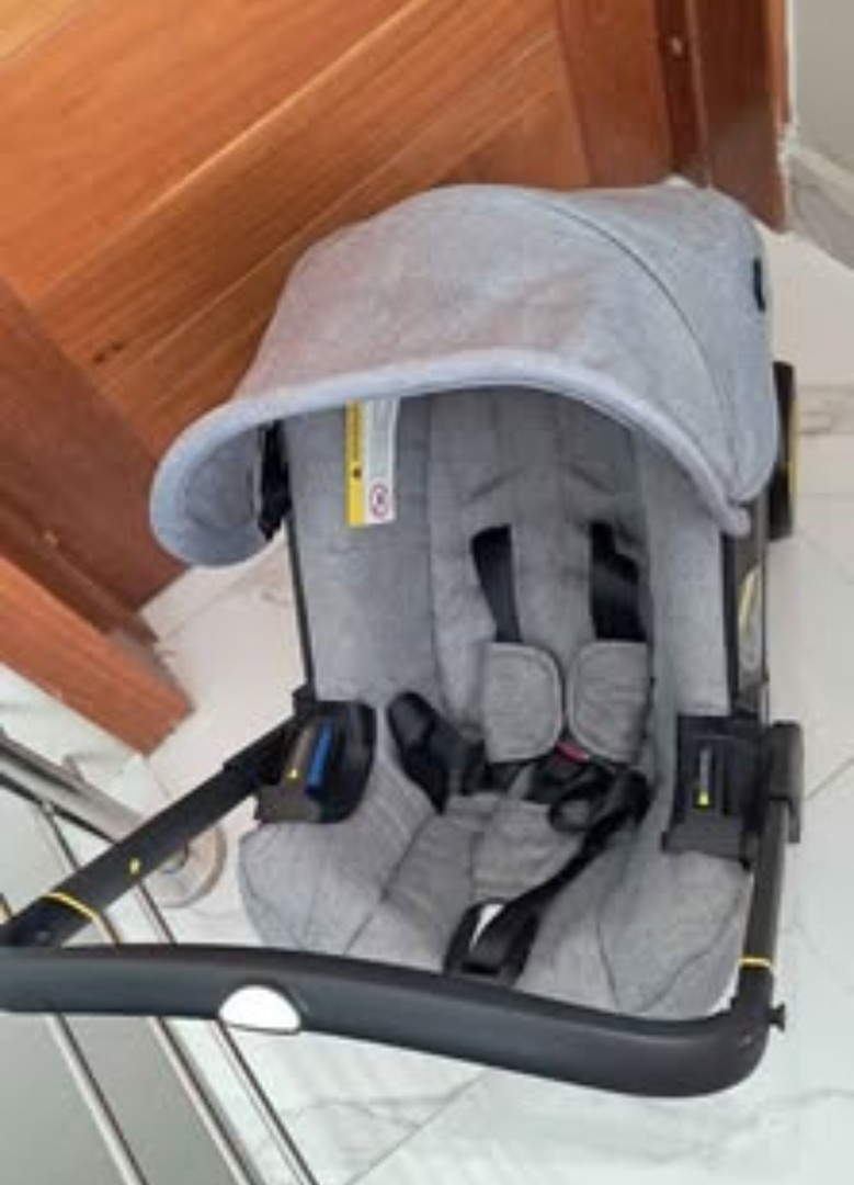 coches y sillas - Vendo coche tipo Doona Gris como nuevo!!!!  5