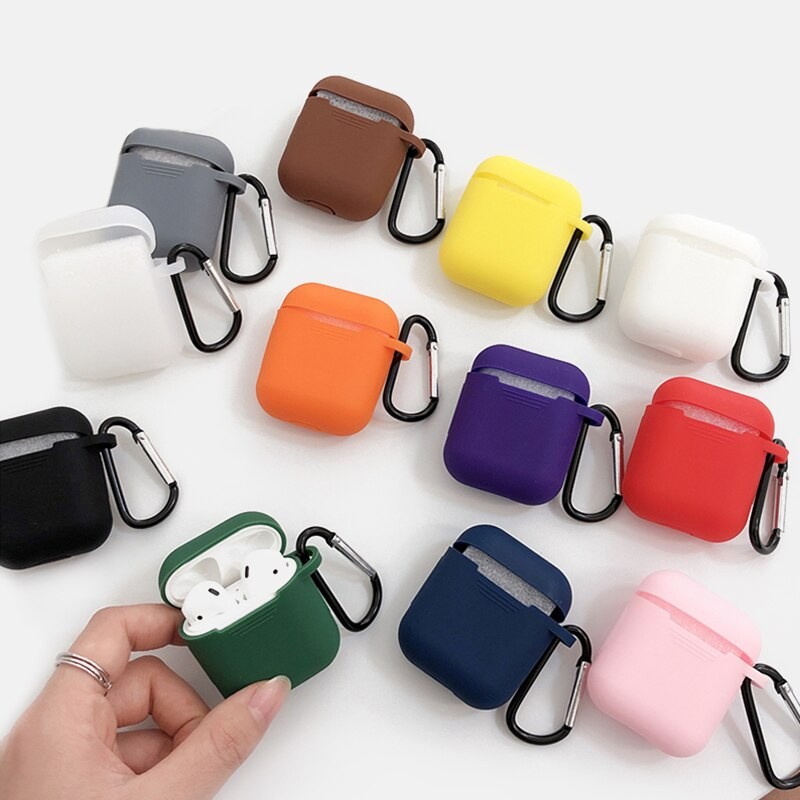 accesorios para electronica - Cover para audifonos inalambricos  AirPods 1ra & 2da generacion  1