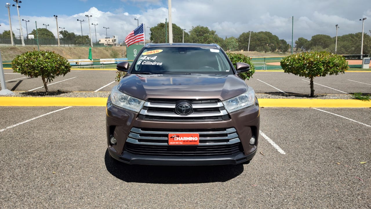 jeepetas y camionetas - Toyota higlander xle 2018