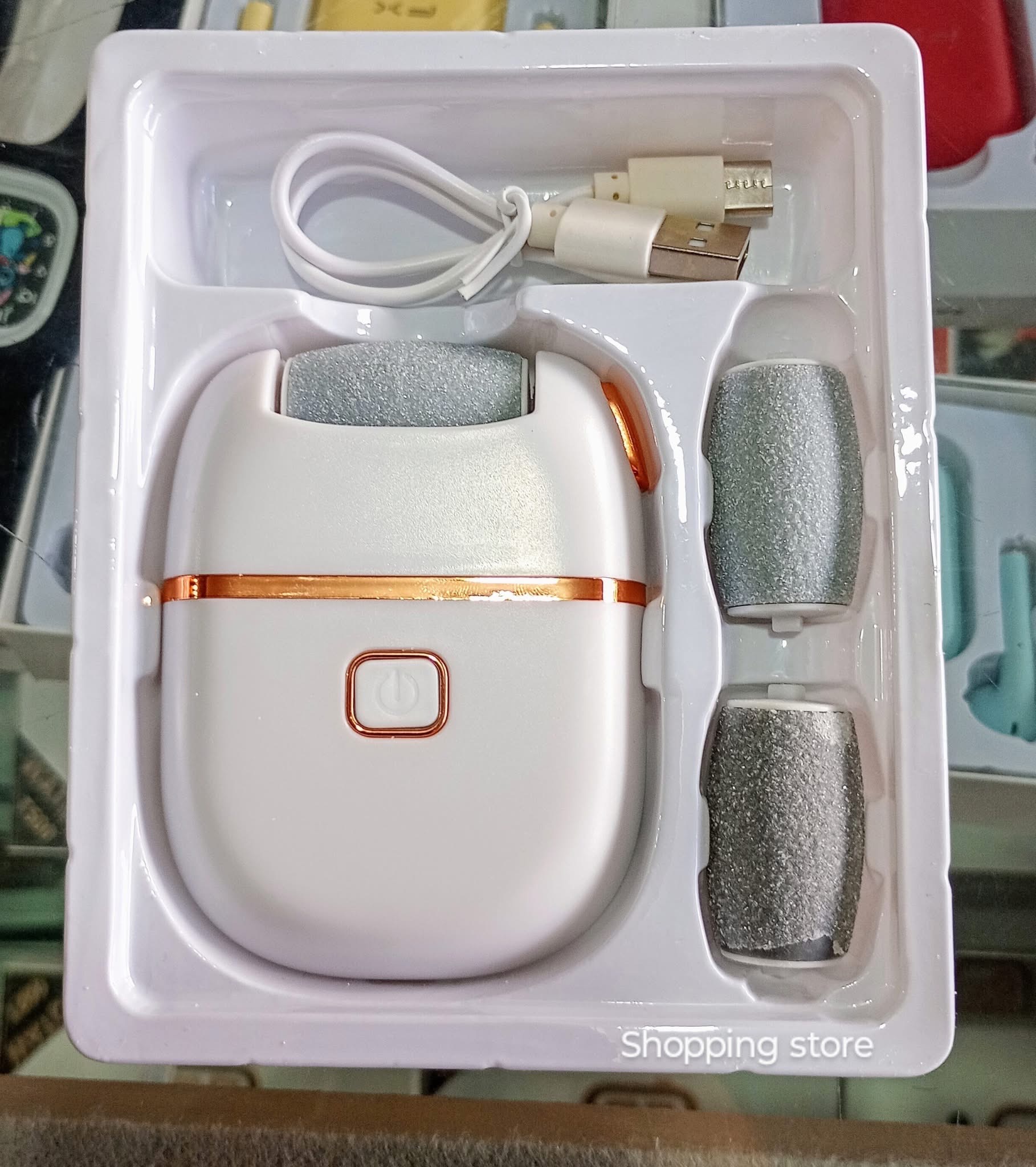 Salud y Equipamiento Médico - Rodillos electrónico de pedicura  1
