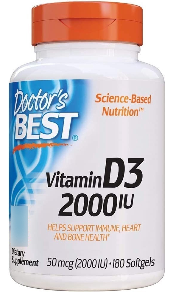 Salud y Equipamiento Médico - Vitamina D3 50mcg Doctor S Best - 0