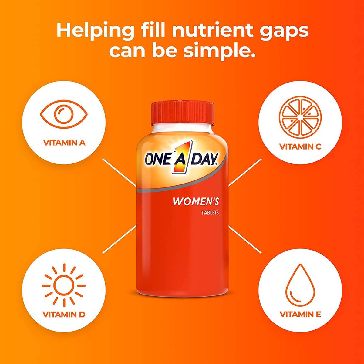 Salud y Equipamiento Médico - One A Day Multivitaminico Para La Mujer Bayer 1