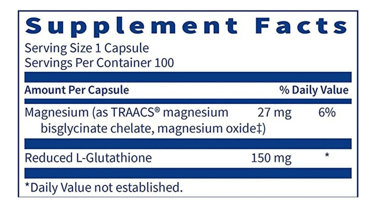 Salud y Equipamiento Médico - Glutation 100 Cap Klaire Labs 1