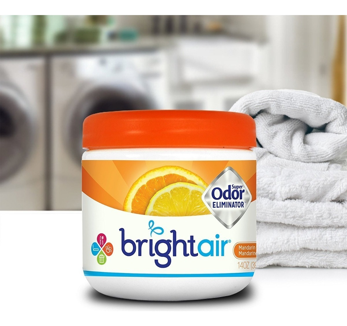 Salud y Equipamiento Médico - Ambientador  Eliminador De Olores 14 Oz X6 Bright Air Solid 4