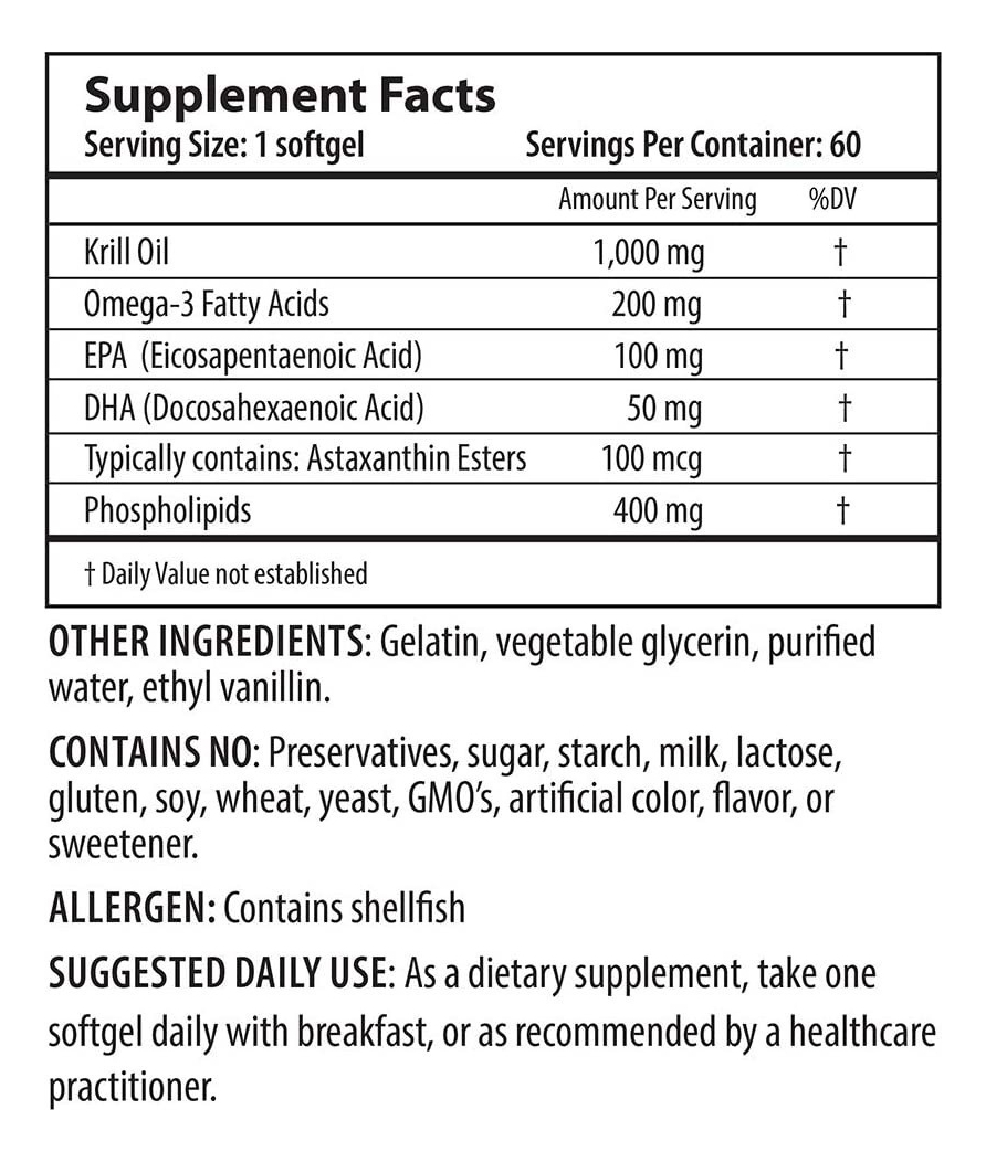 Salud y Equipamiento Médico - Aceite Krill 1000mg Prohealth - Un - Unidad A $4665 1