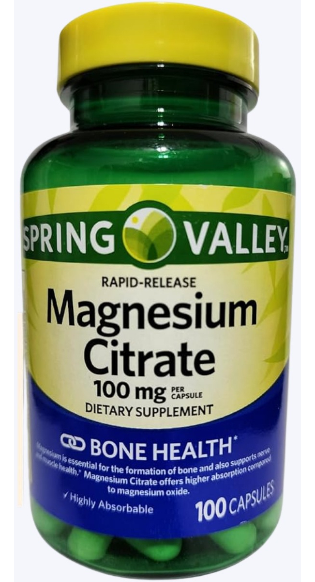 Salud y Equipamiento Médico - Citrato De Magnesio 100 Mg - Unida - Unidad A $2009 0