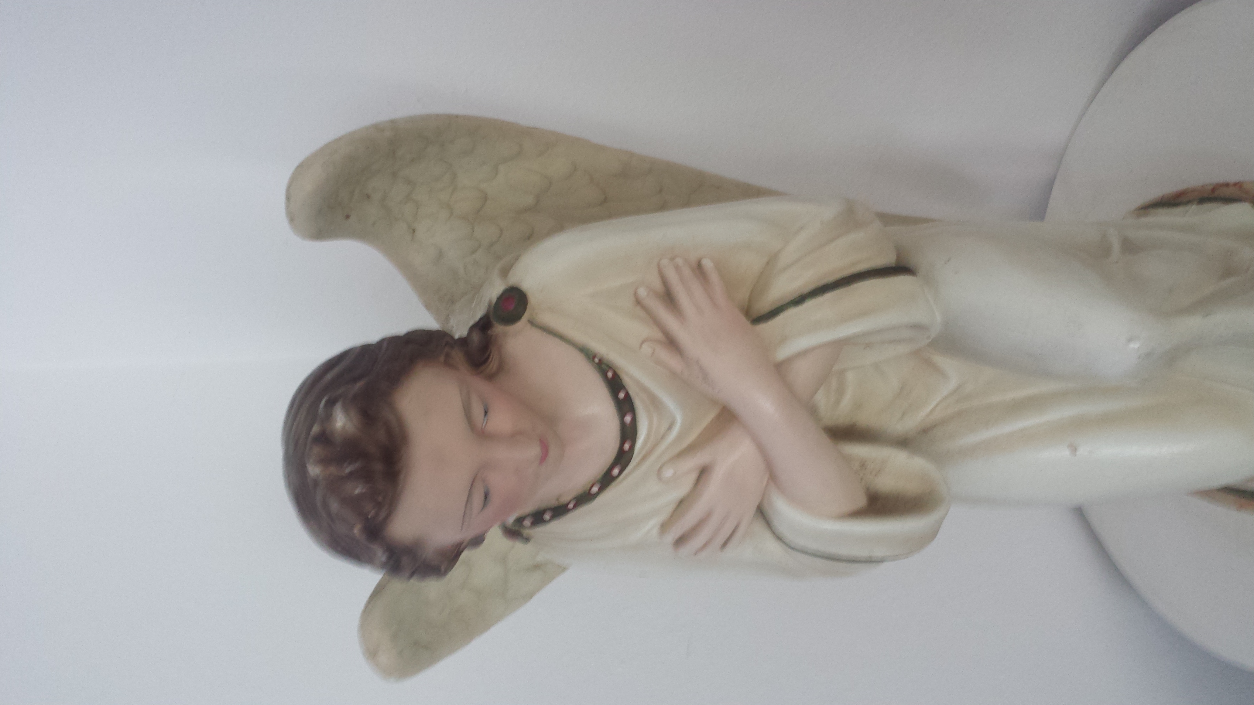 decoración y accesorios - se vende 2 hermosas estatuas de angeles  4