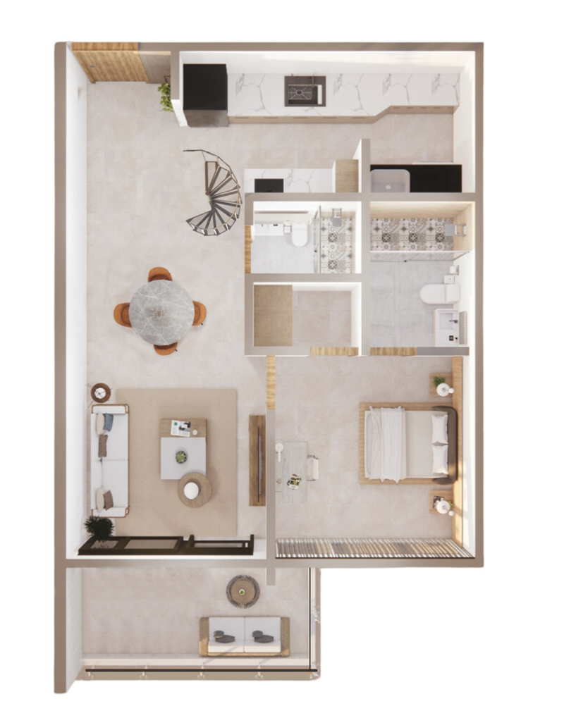 apartamentos - Exclusivo Proyecto de Apartamentos en Venta Punta  7